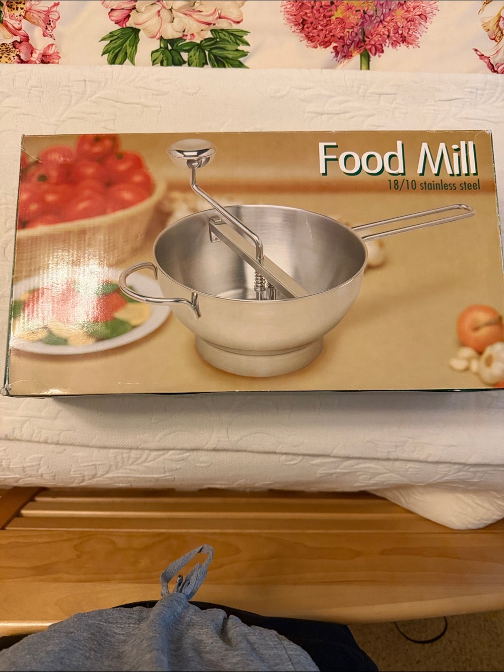 Food Mill 18/10 Stainless Steel - Silver